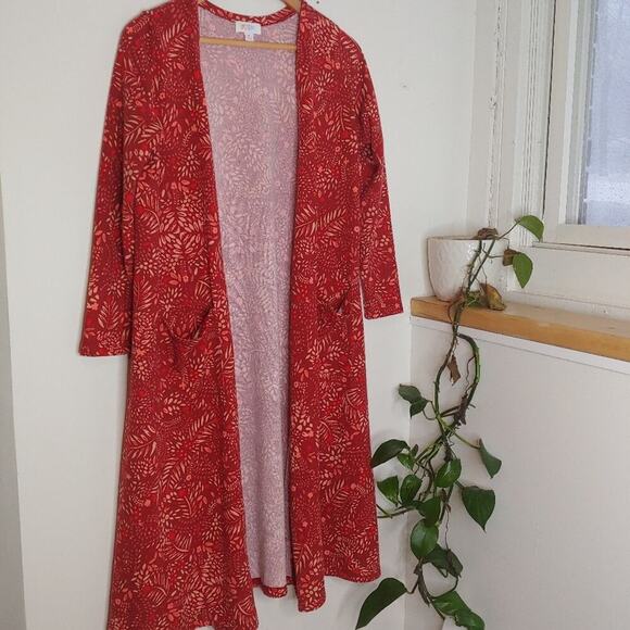 Lularoe Long Kimono Duster, Medium - Picture 5 of 5